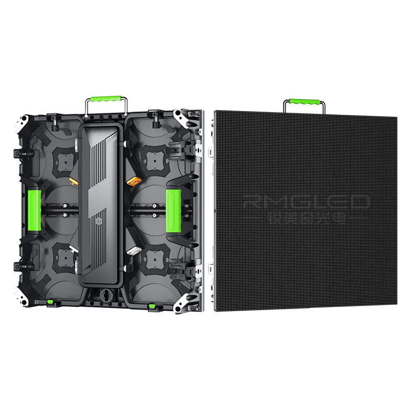 Stage LED Rental Screen, Indoor & Outdoor Portable Modular Display, Easy Disassembly & Storage, Seamless Splicing Screen for Wedding, Exhibition & Performance