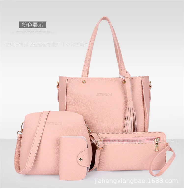Various styles of bags pink-1 image