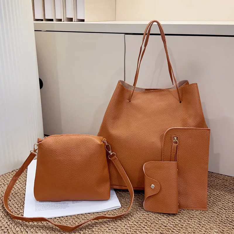 Various styles of bags brown-1 image