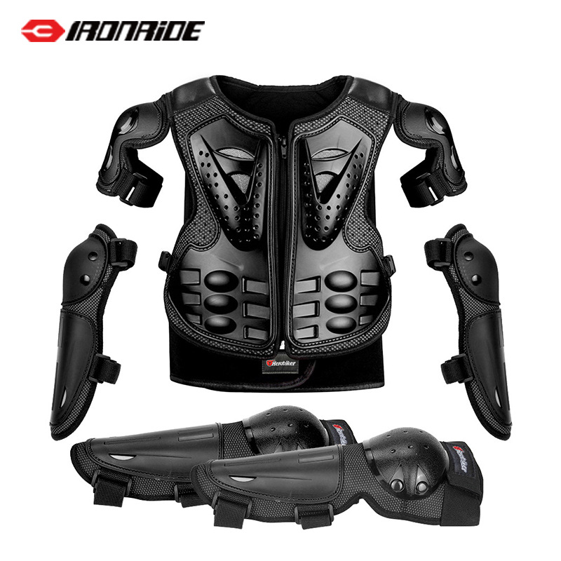 Children 5-Piece Motorcycle Protective Armor Set