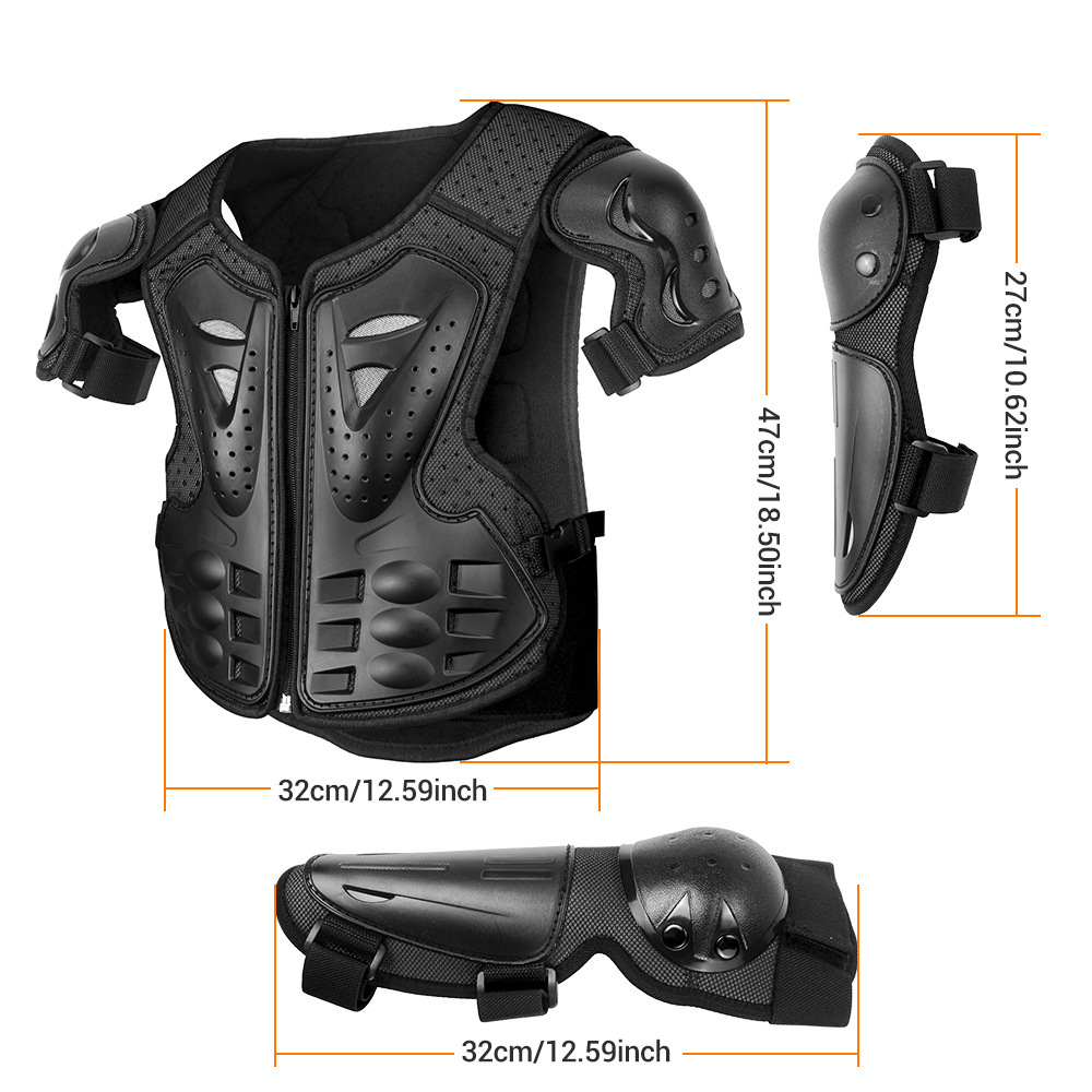 Children 5-Piece Motorcycle Protective Armor Set image 4