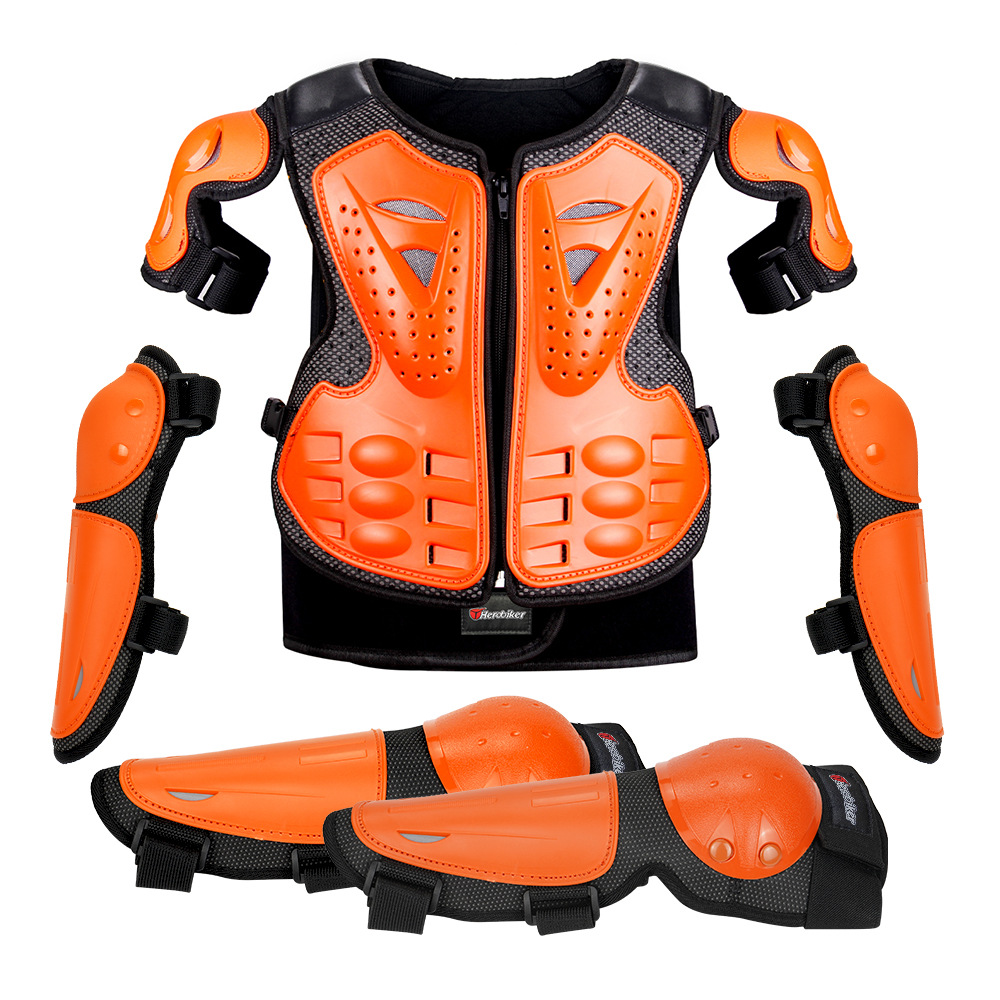 Children 5-Piece Motorcycle Protective Armor Set MCA-Org image