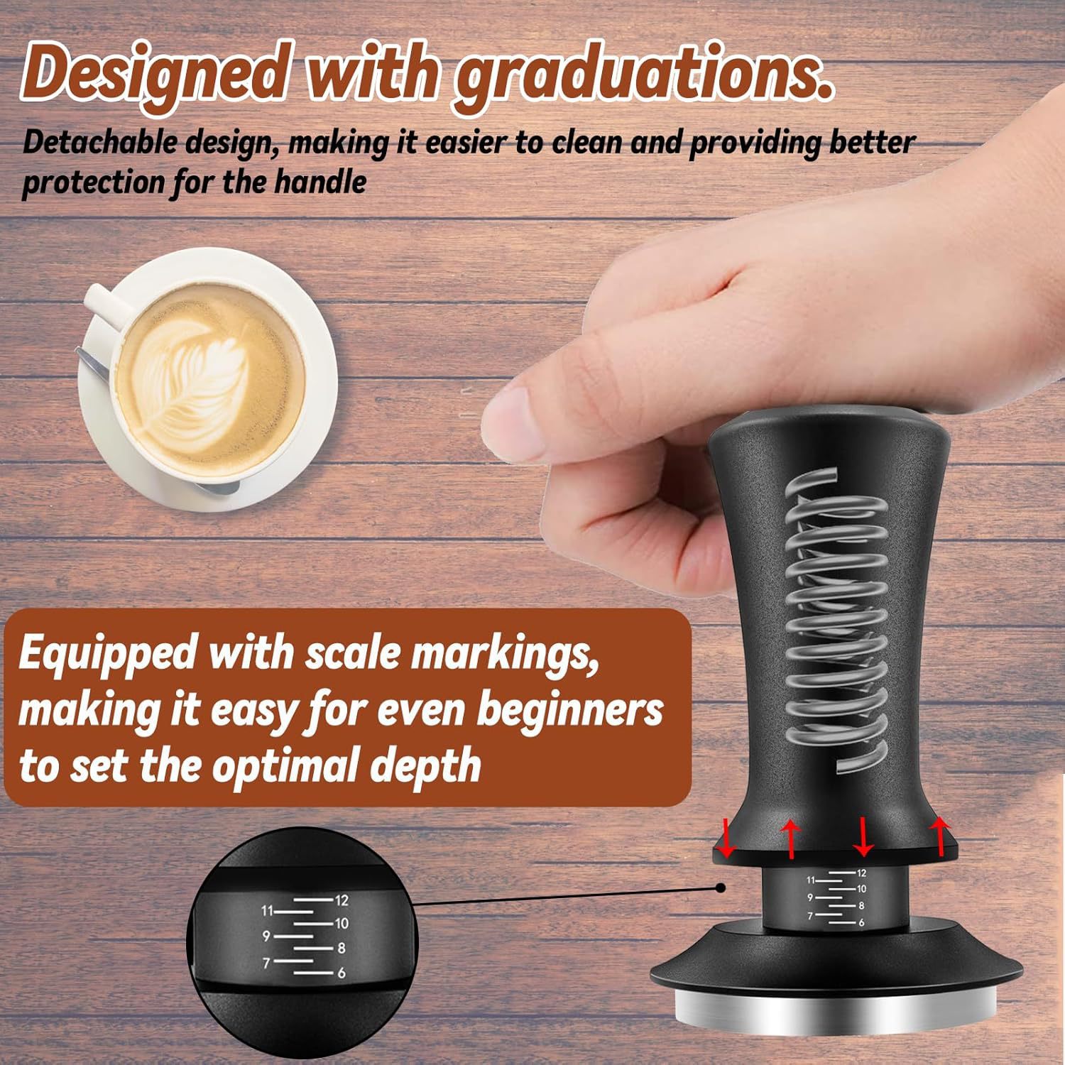 304 Stainless Steel Espresso Accessories Set image 3